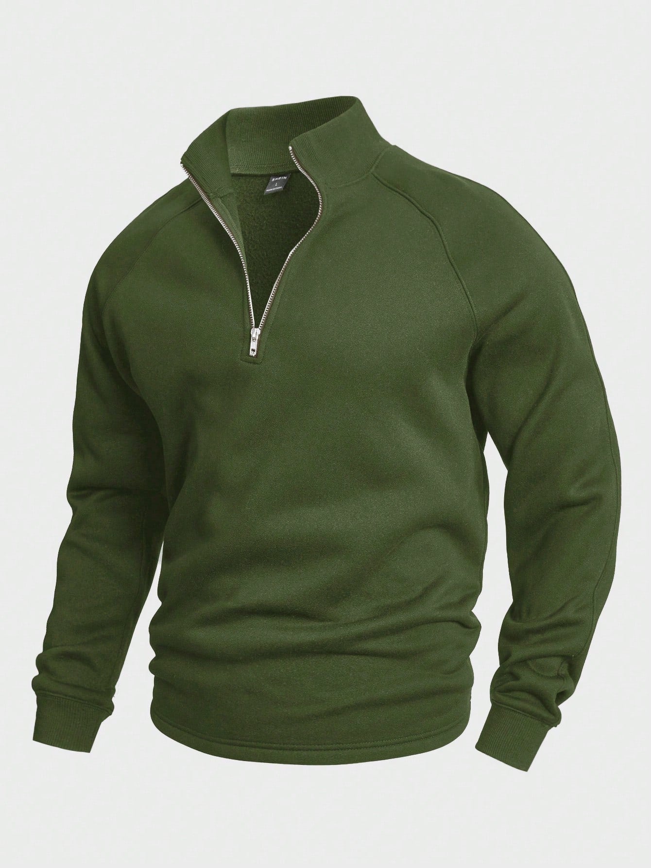 ANTONIO™ Freizeitpullover mit halbem Reißverschluss