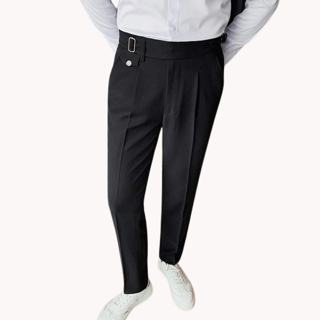 Marcello Sharp Bundfaltenhose