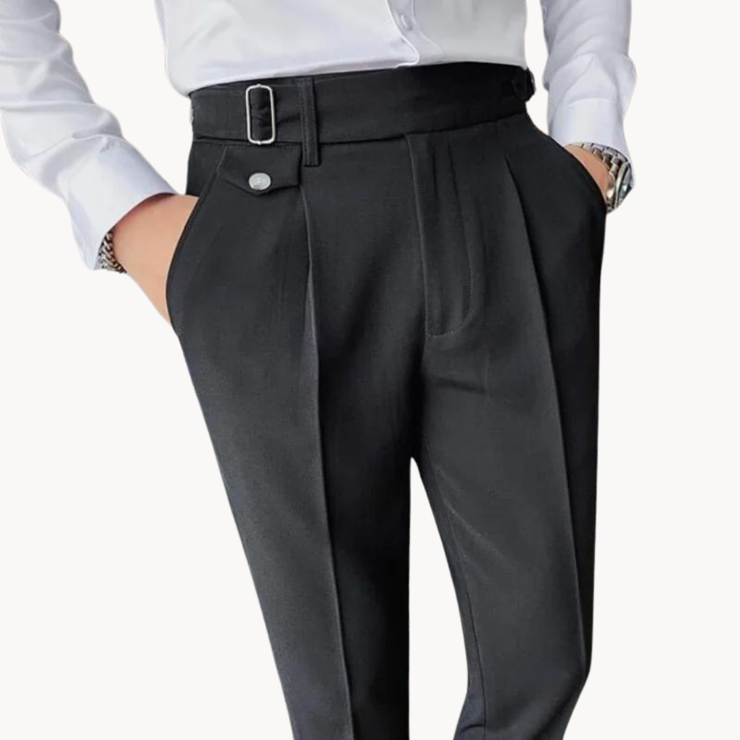 Marcello Sharp Bundfaltenhose