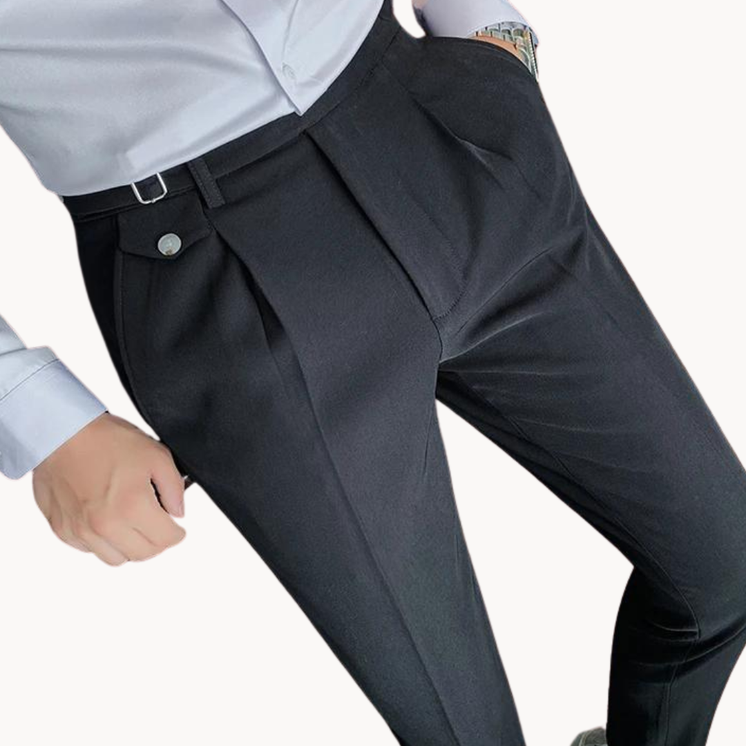 Marcello Sharp Bundfaltenhose