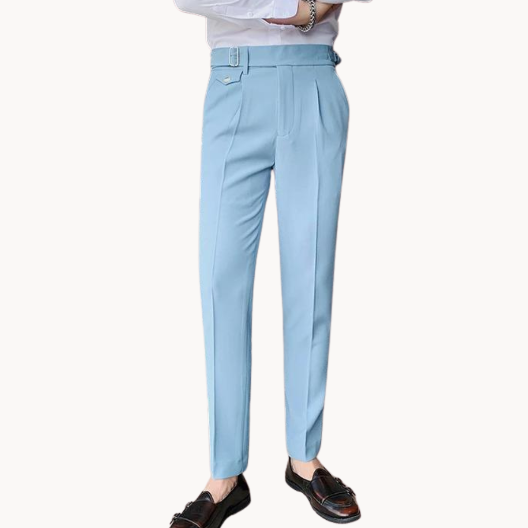 Marcello Sharp Bundfaltenhose