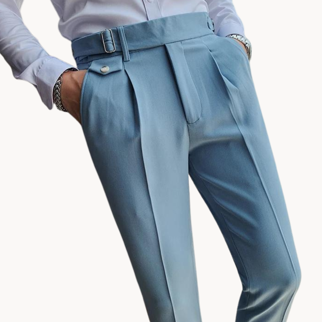 Marcello Sharp Bundfaltenhose