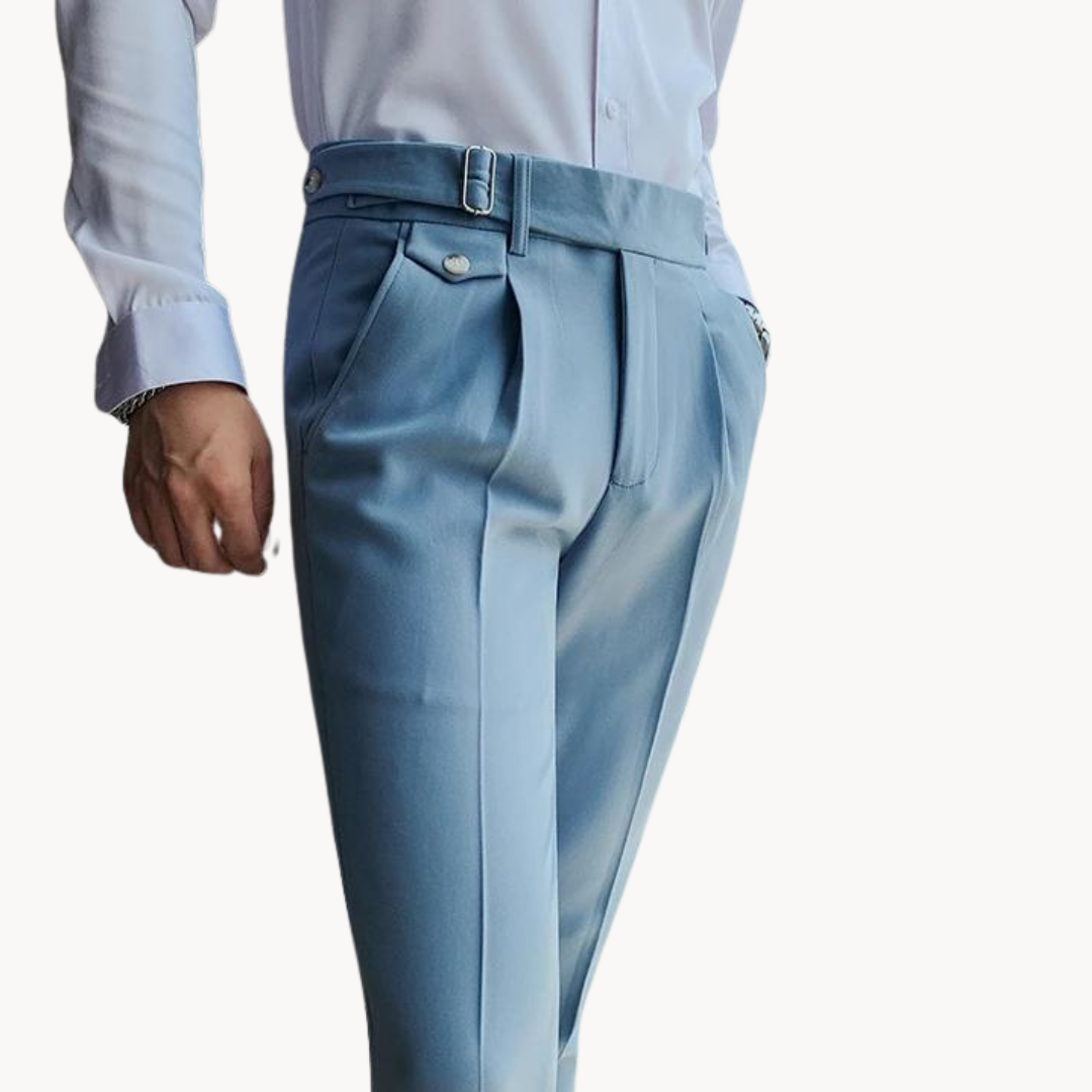 Marcello Sharp Bundfaltenhose