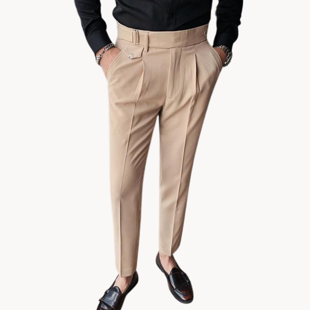 Marcello Sharp Bundfaltenhose