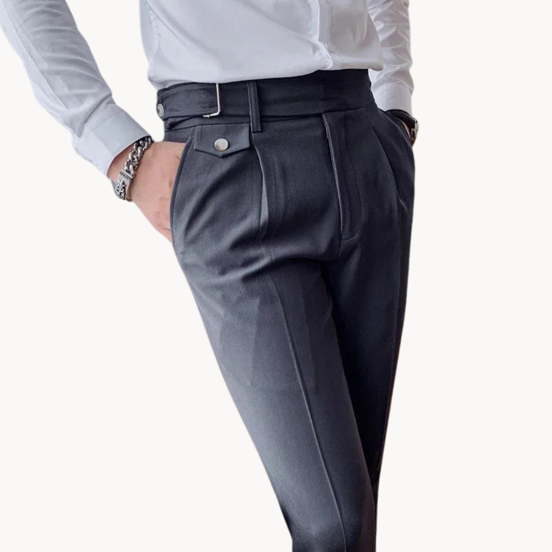Marcello Sharp Bundfaltenhose