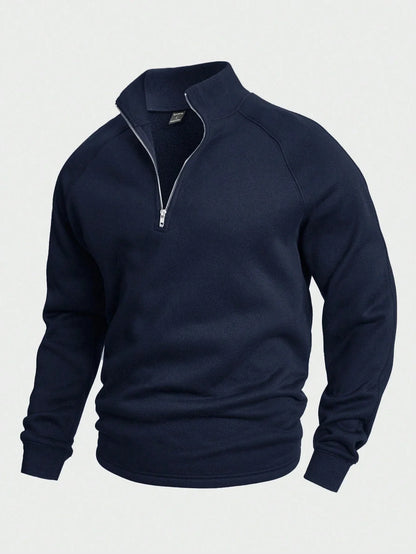 ANTONIO™ Freizeitpullover mit halbem Reißverschluss