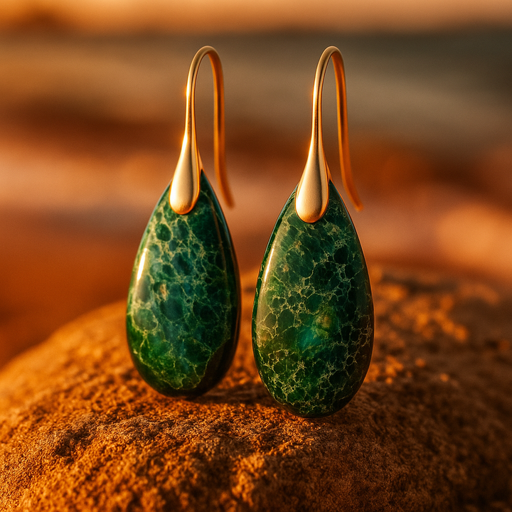 SF Isalea Emerald Dusk Earrings