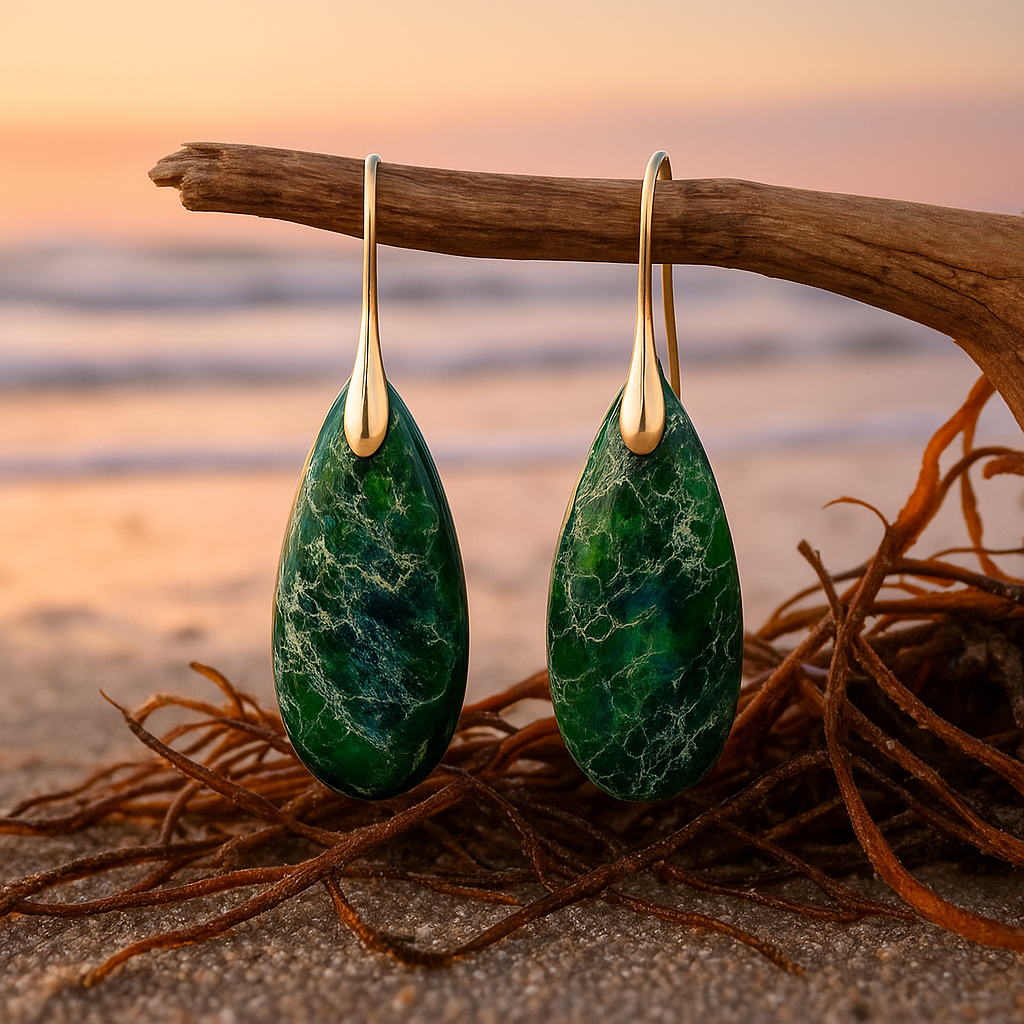 SF Isalea Emerald Dusk Earrings