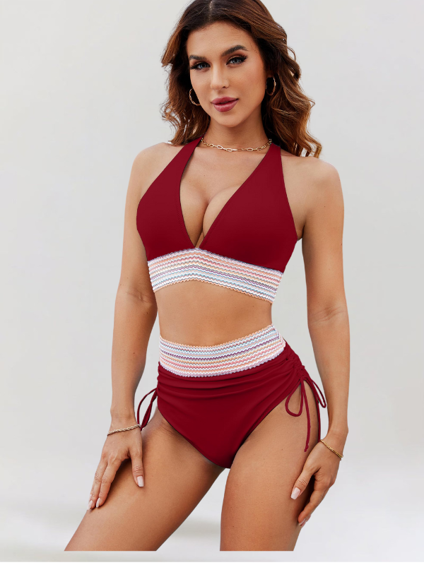 Kaïa | Tummy Control High Waist Bikini Set