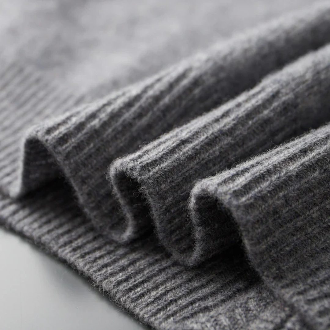 Jack – Kingston Merinowollpullover mit Reißverschluss