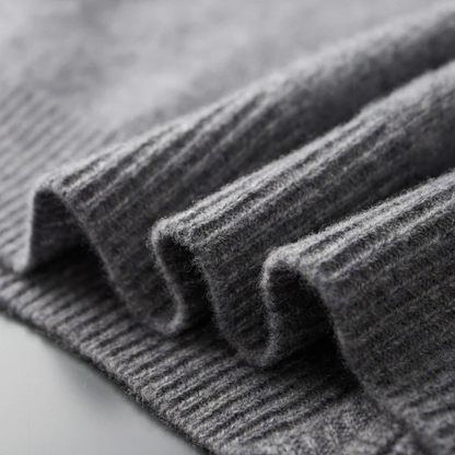 Jack – Kingston Merinowollpullover mit Reißverschluss