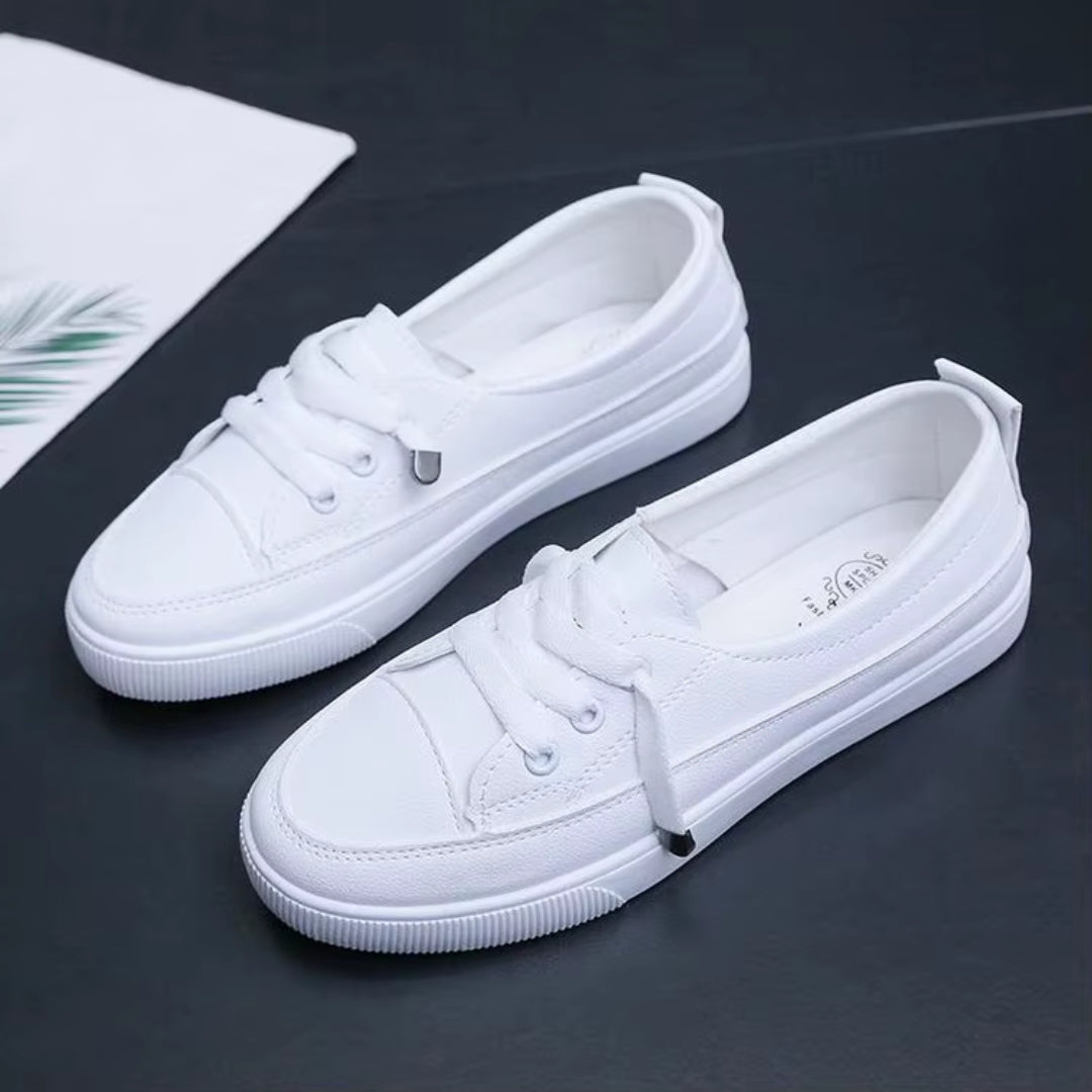 The Elara™ – Sleek White Trainer