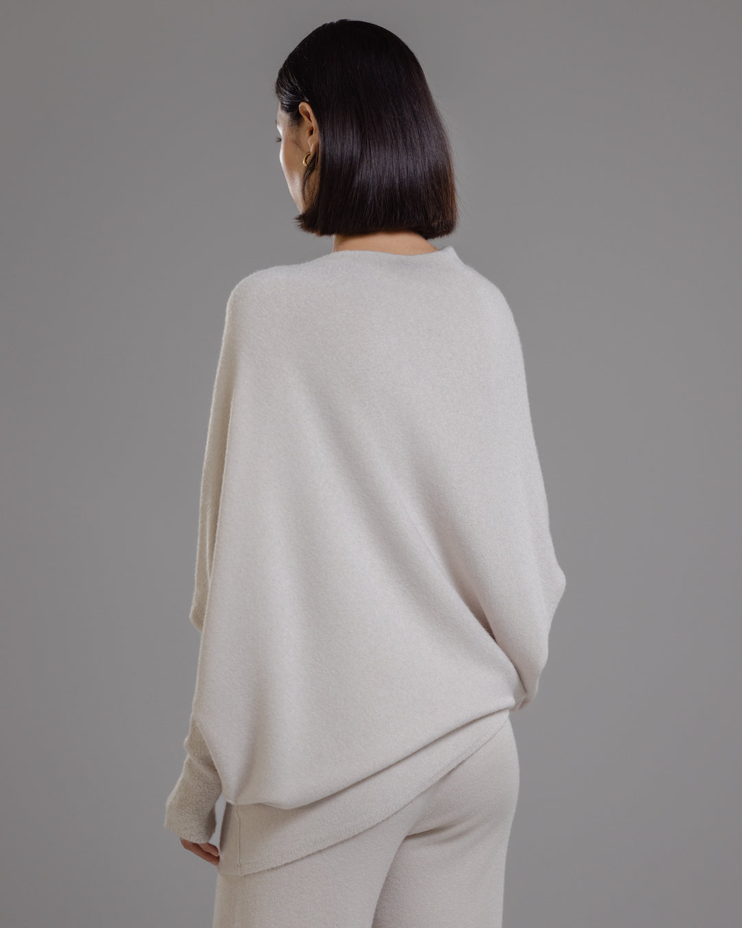 SF Whisper™ Asymmetric Draped Jumper