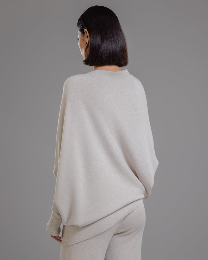 SF Whisper™ Asymmetric Draped Jumper
