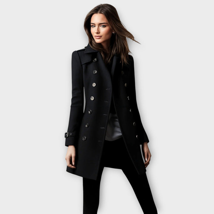 Linda™ | Double Breasted Trench Coat