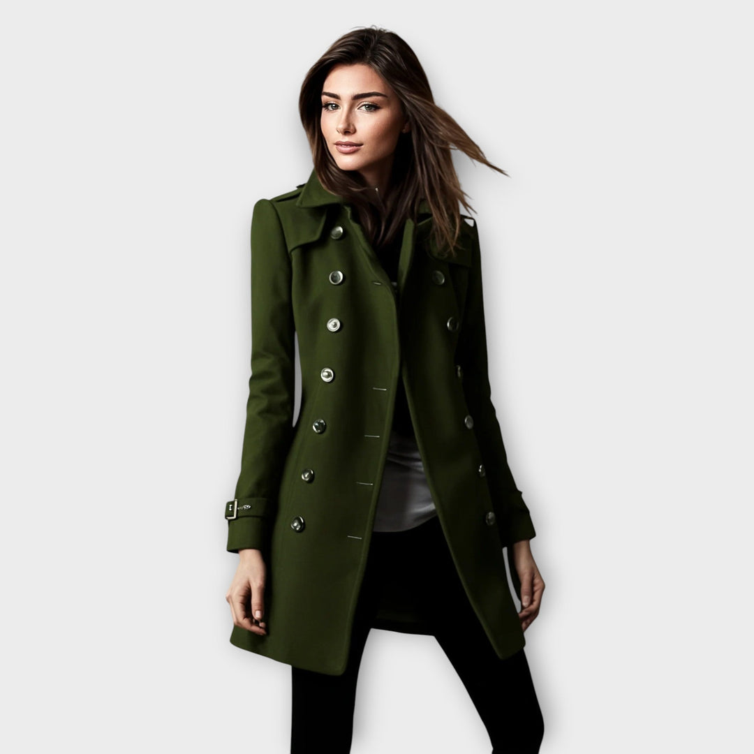Linda™ | Double Breasted Trench Coat