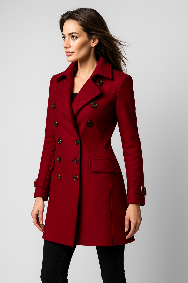 Linda™ | Double Breasted Trench Coat