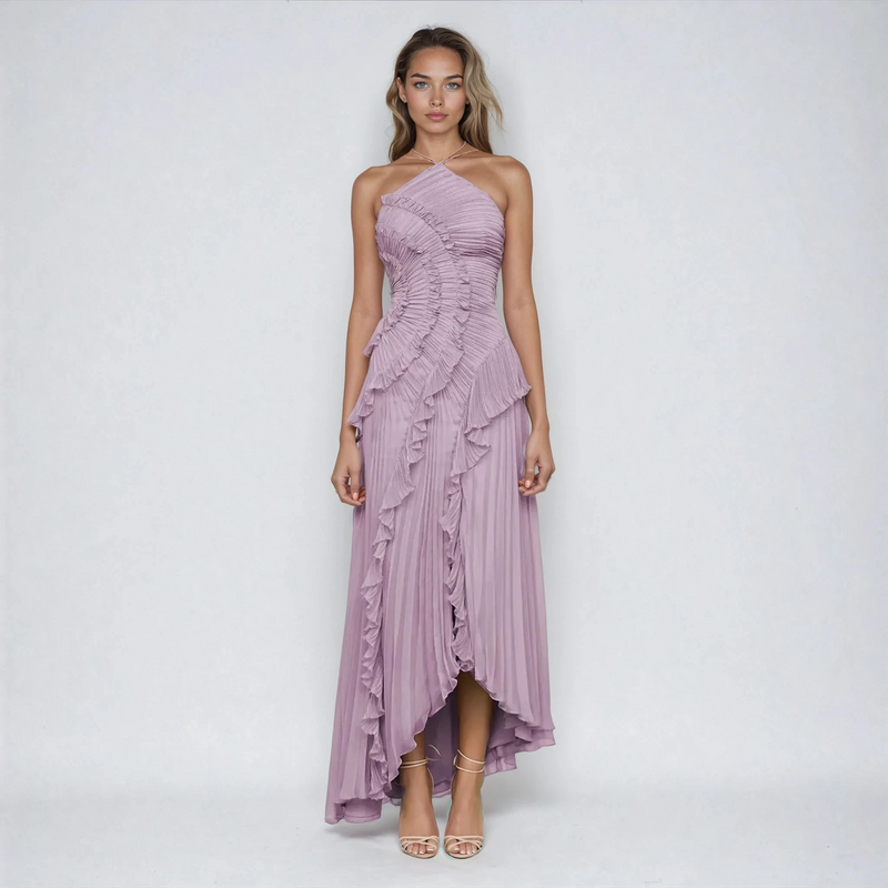 Lila Kleid 