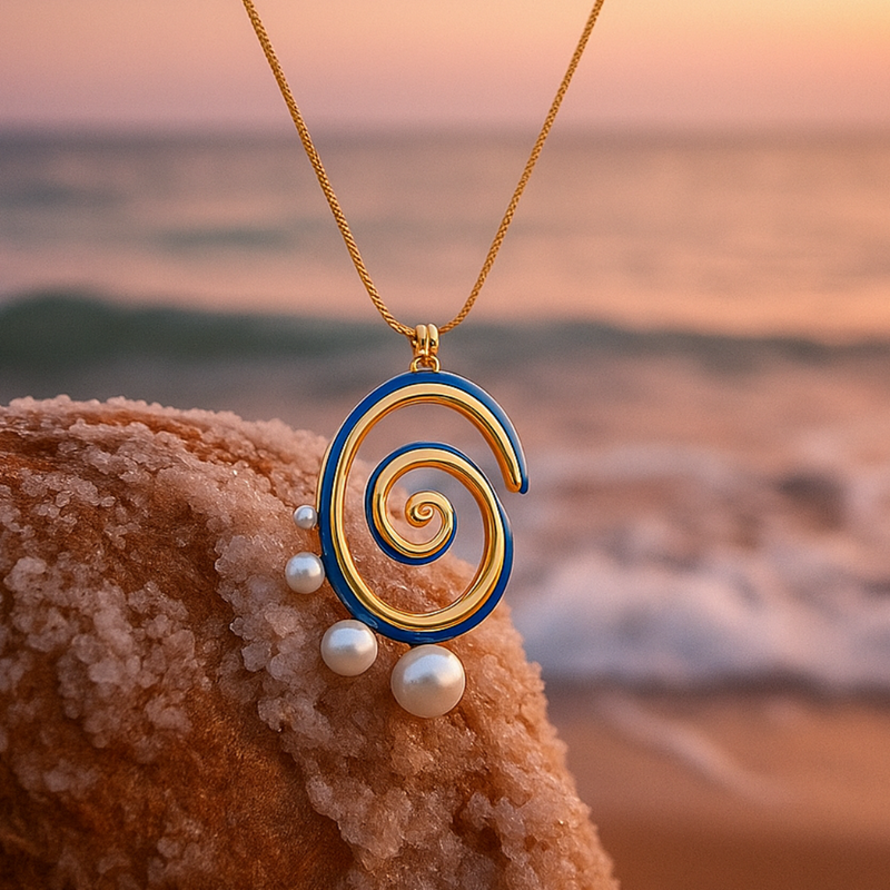 SF Nettuna SpiralWave Pendant