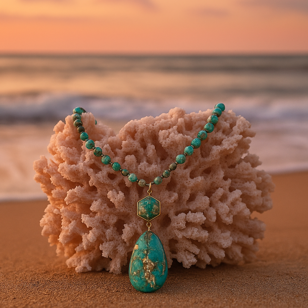 SF Emperor Stone Waterdrop Pendant