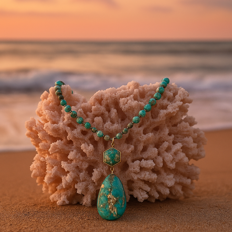 SF Emperor Stone Waterdrop Pendant