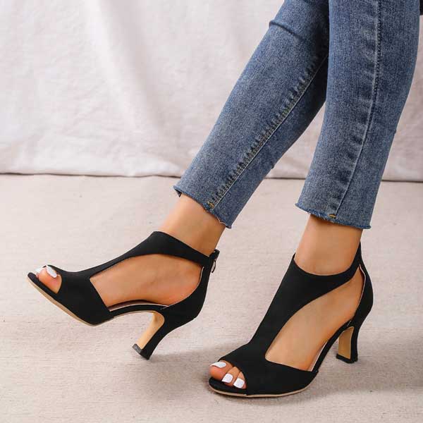 Seyla | Bequeme Sandalen mit orthopädischem Absatz