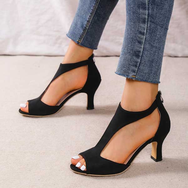 Seyla | Bequeme Sandalen mit orthopädischem Absatz
