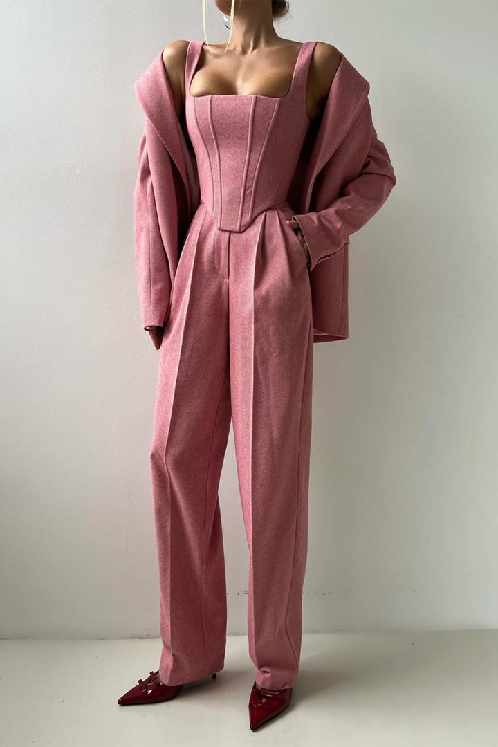 Dolce™ – Dreiteiliges Set mit zweireihigem Blazer