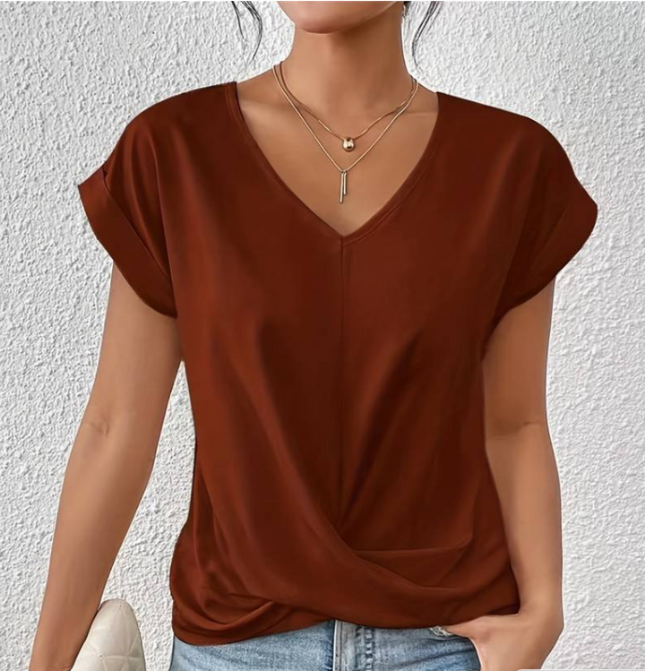 MARGA | DAMEN V-AUSSCHNITT SHIRT