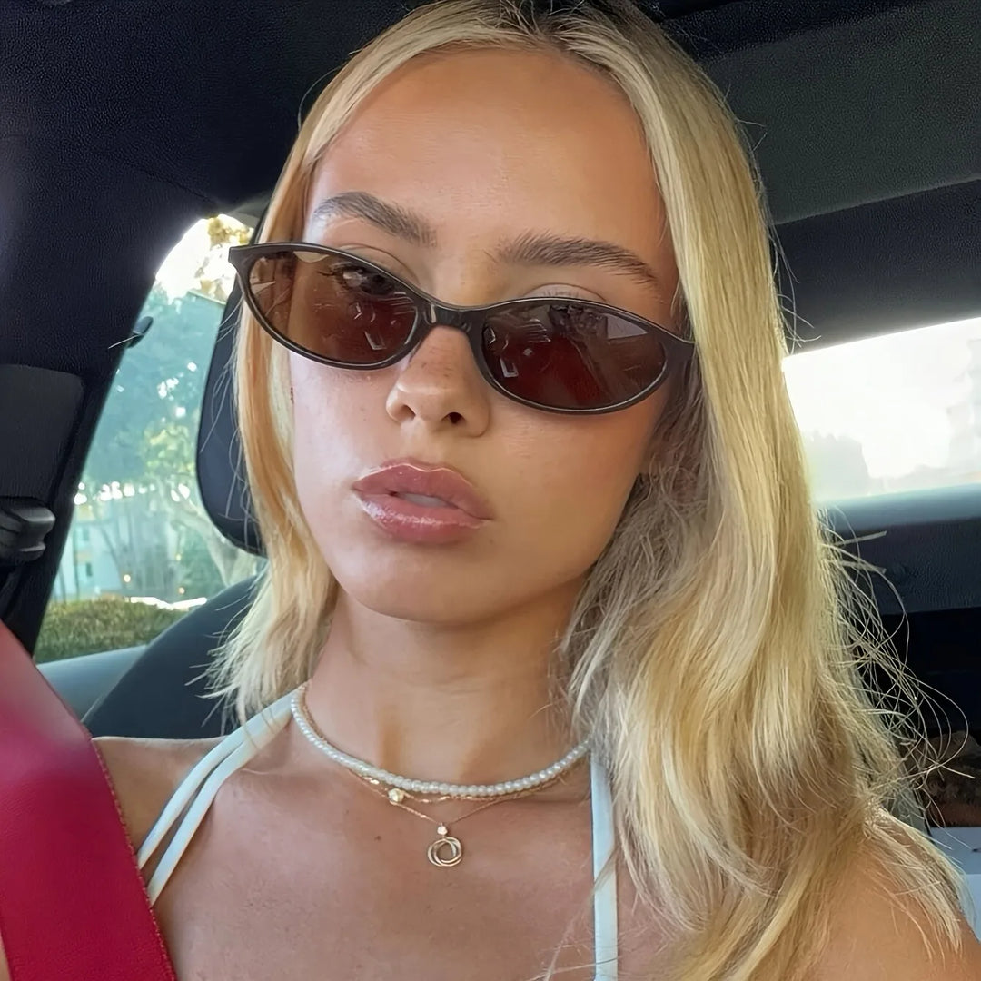 SF Muse™ Micro-Oval Sunglasses