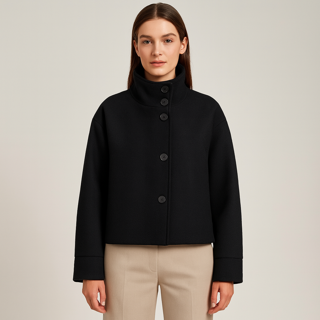 Solvéra™ | Structured Cropped Jacket