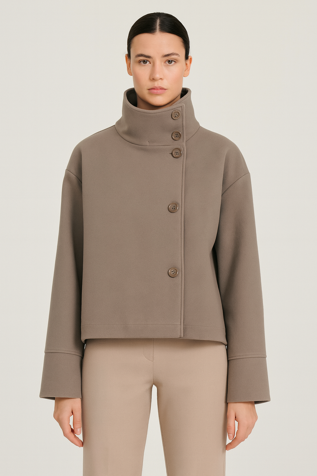 Solvéra™ | Structured Cropped Jacket