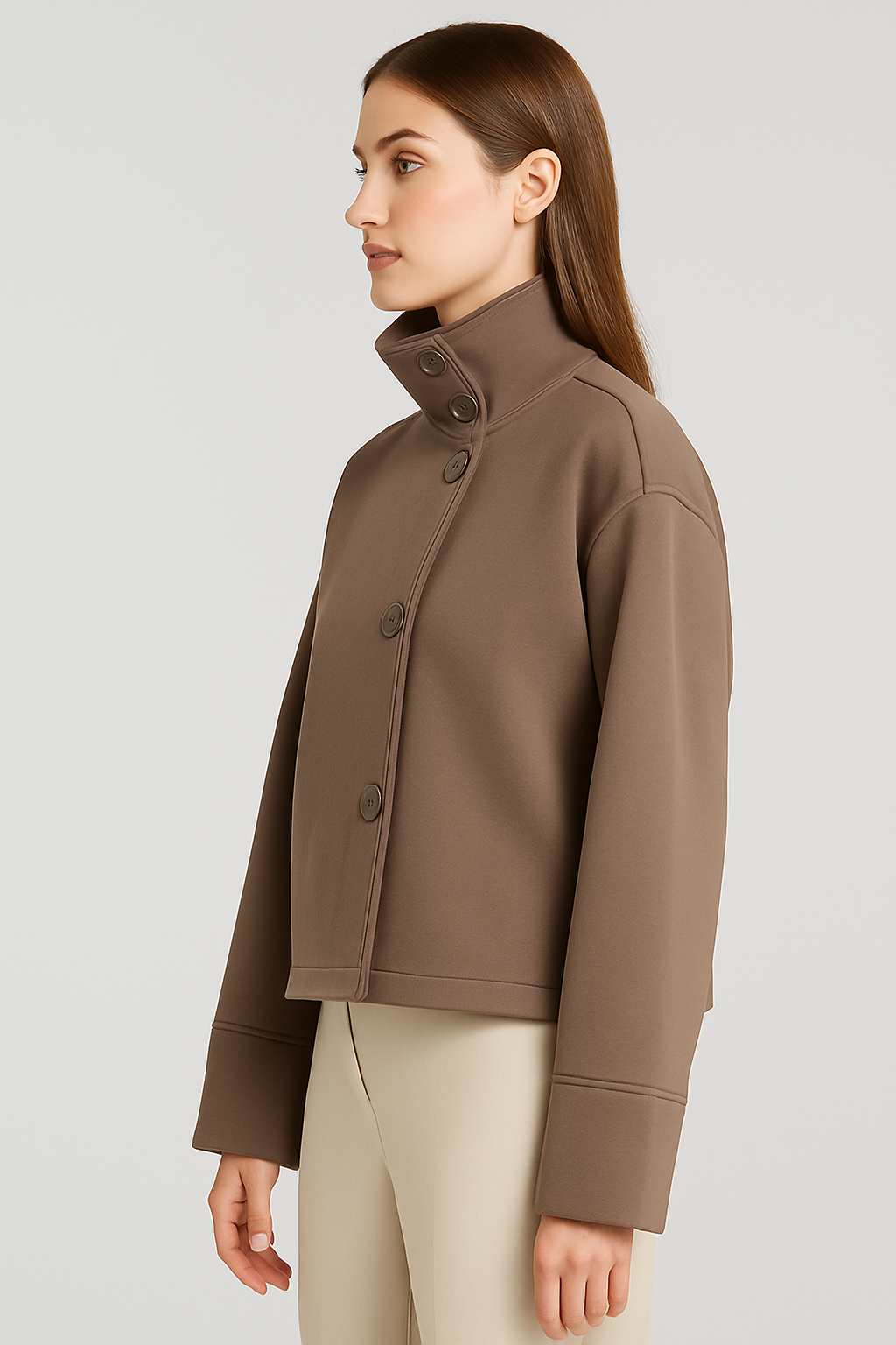 Solvéra™ | Structured Cropped Jacket