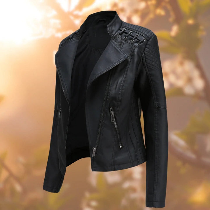 NICOLE | STILVOLLE DAMEN-LEDERJACKE