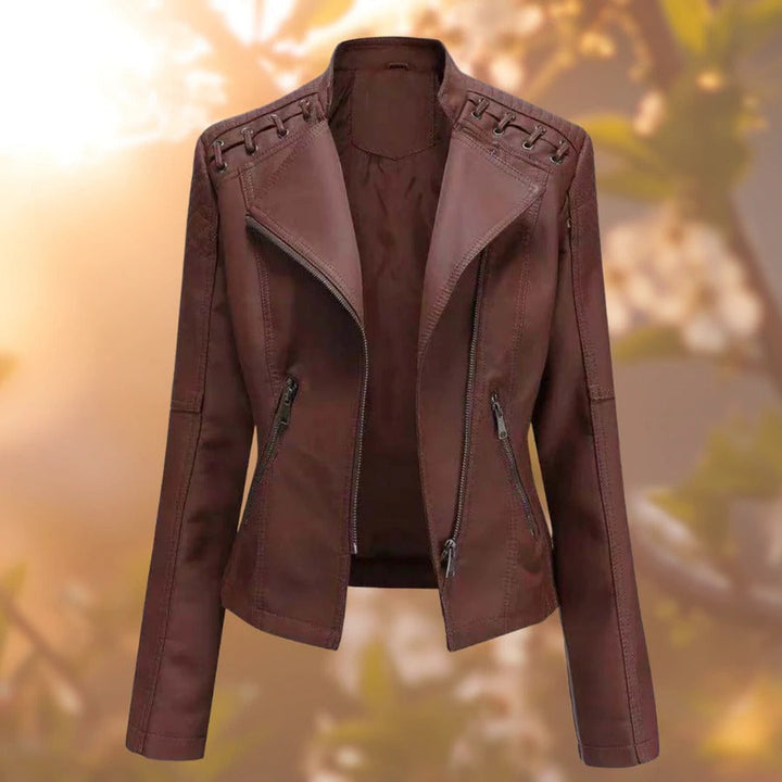NICOLE | STILVOLLE DAMEN-LEDERJACKE
