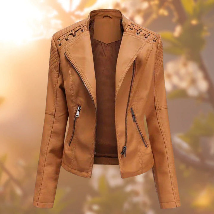 NICOLE | STILVOLLE DAMEN-LEDERJACKE