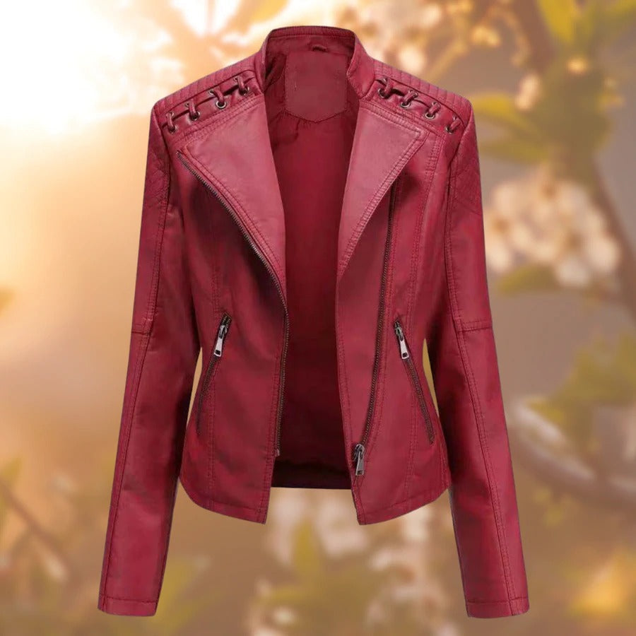 NICOLE | STILVOLLE DAMEN-LEDERJACKE