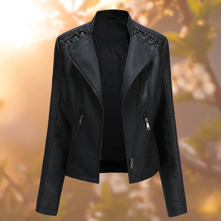 NICOLE | STILVOLLE DAMEN-LEDERJACKE