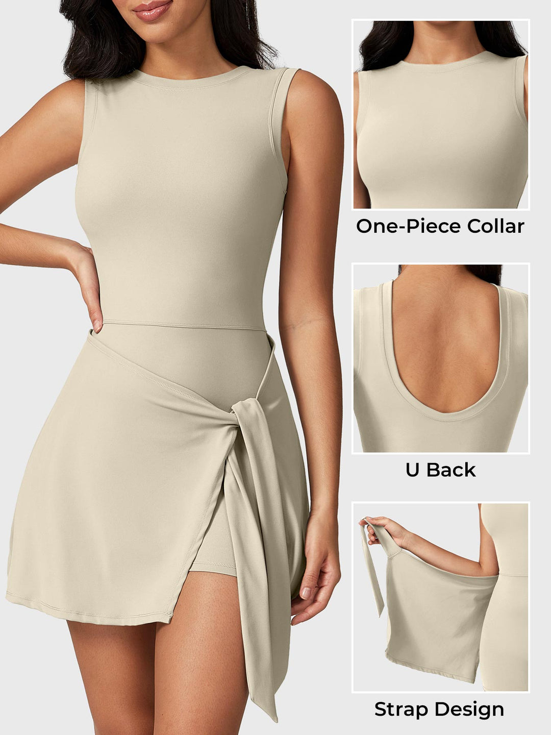 SF Renee Sleeveless Tennis Dress