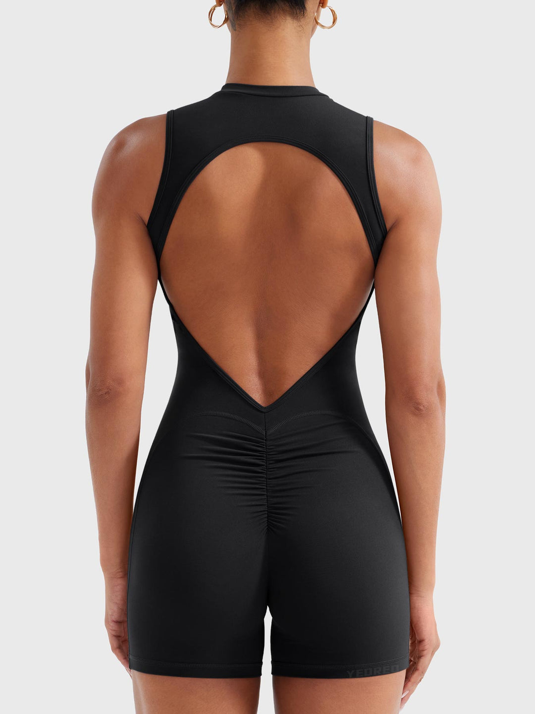 SF Tessia Backless Scrunch Romper