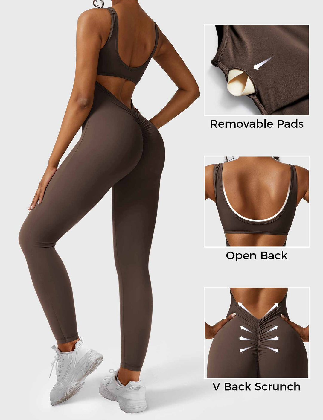 SF Lizvette V-Back Jumpsuit