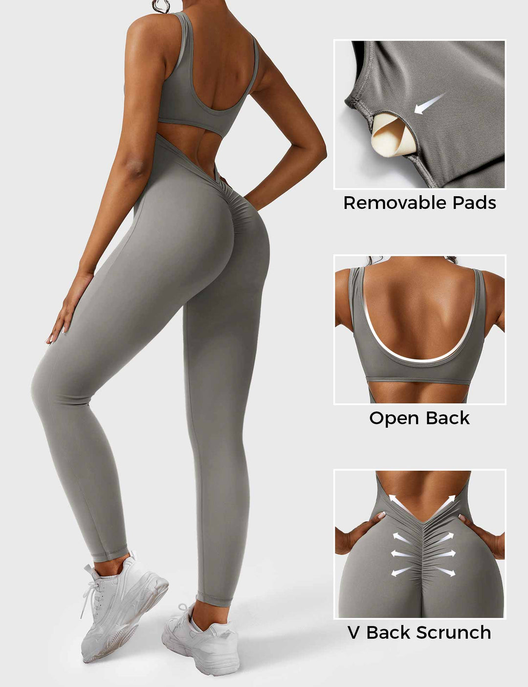SF Lizvette V-Back Jumpsuit