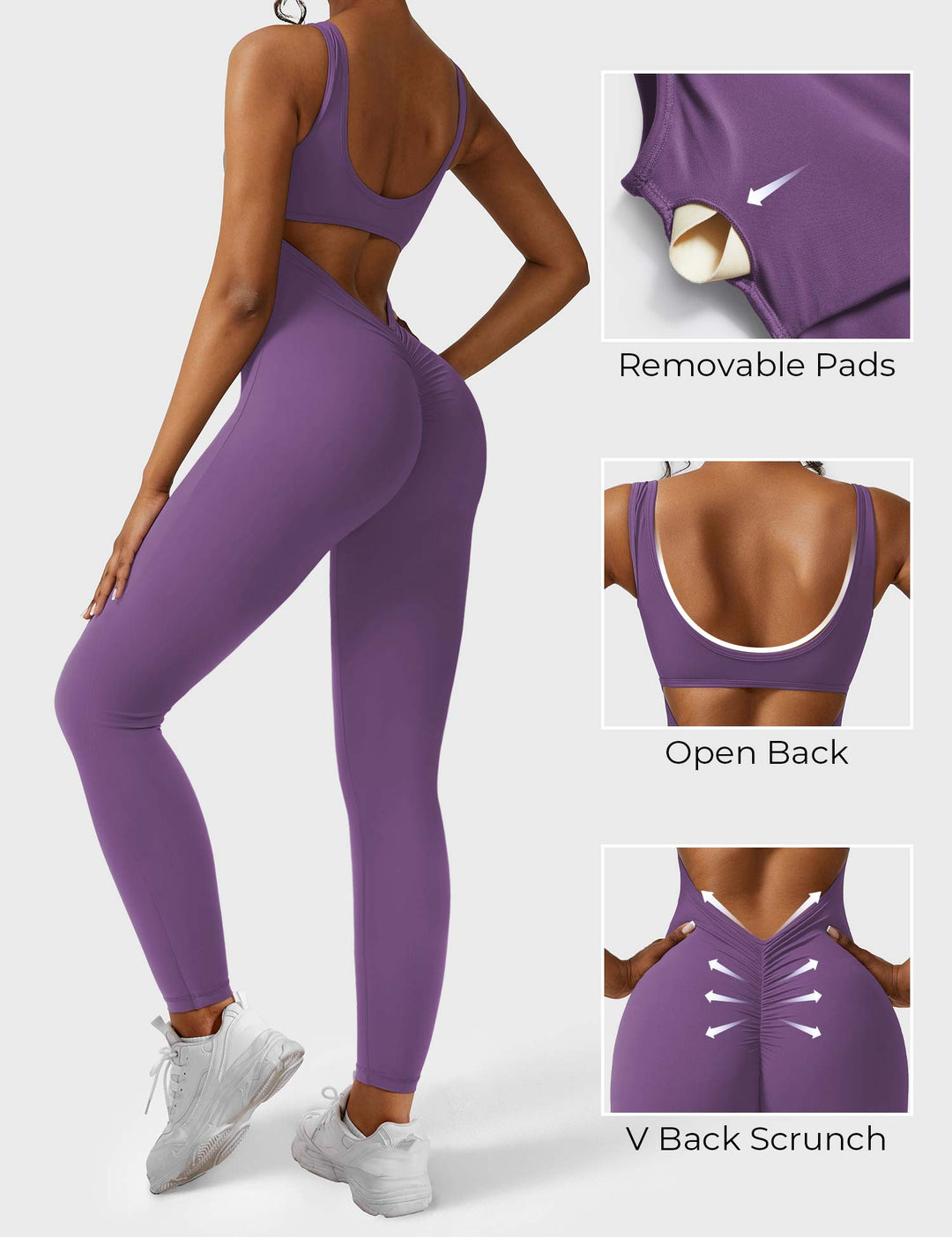 SF Lizvette V-Back Jumpsuit