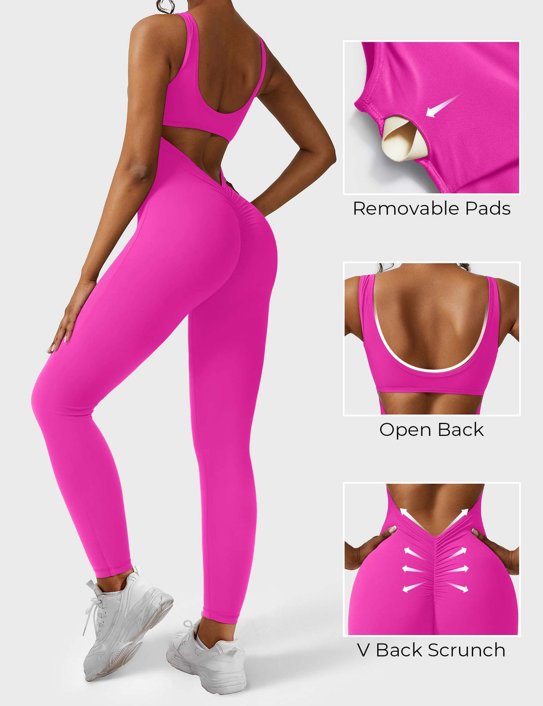 SF Lizvette V-Back Jumpsuit