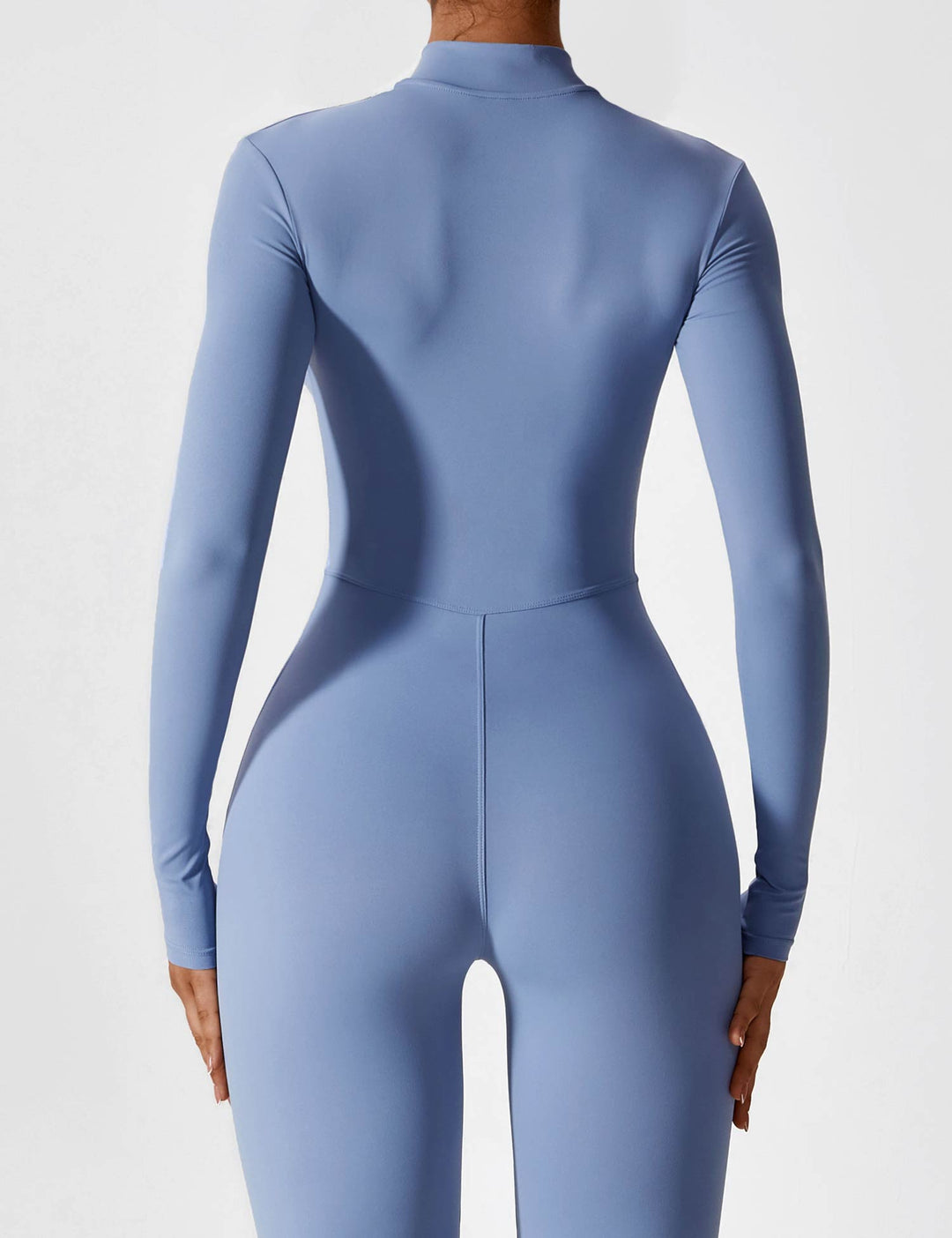 SF Long Sleeve/ Short Sleeve Zipper Jumpsuit
