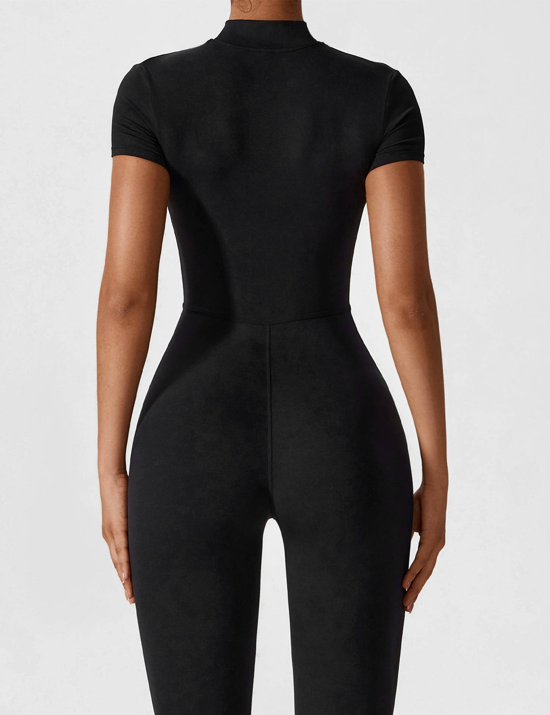 SF Long Sleeve/ Short Sleeve Zipper Jumpsuit