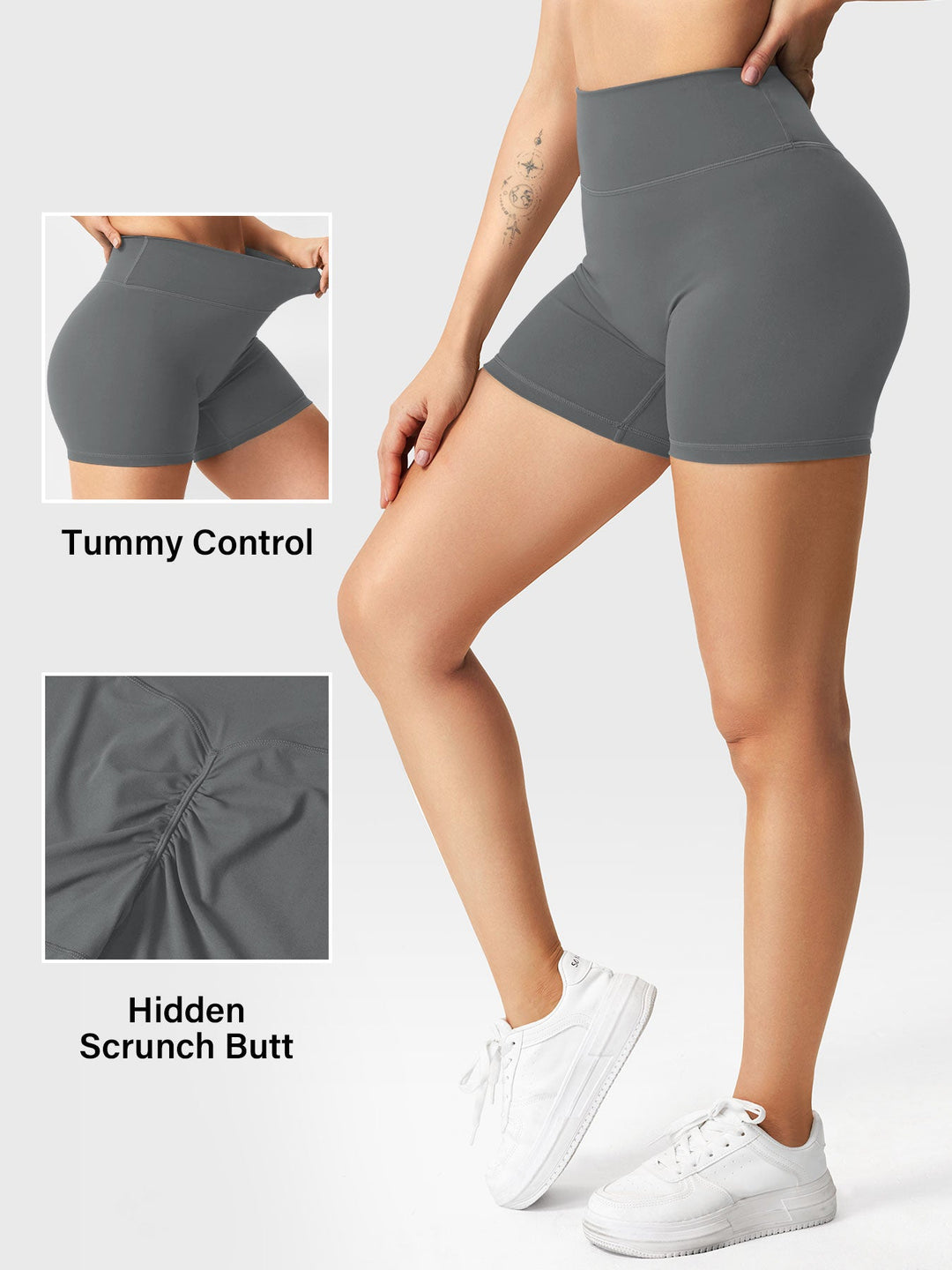 SF Craze 4.5" Scrunch Shorts