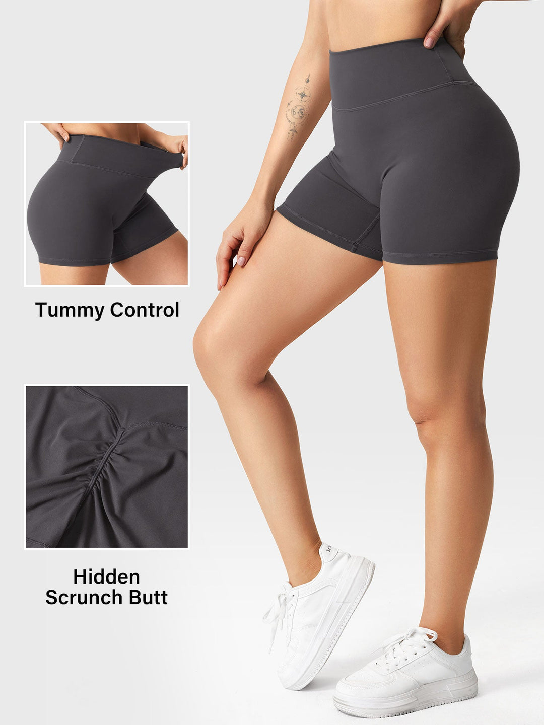SF Craze 4.5" Scrunch Shorts
