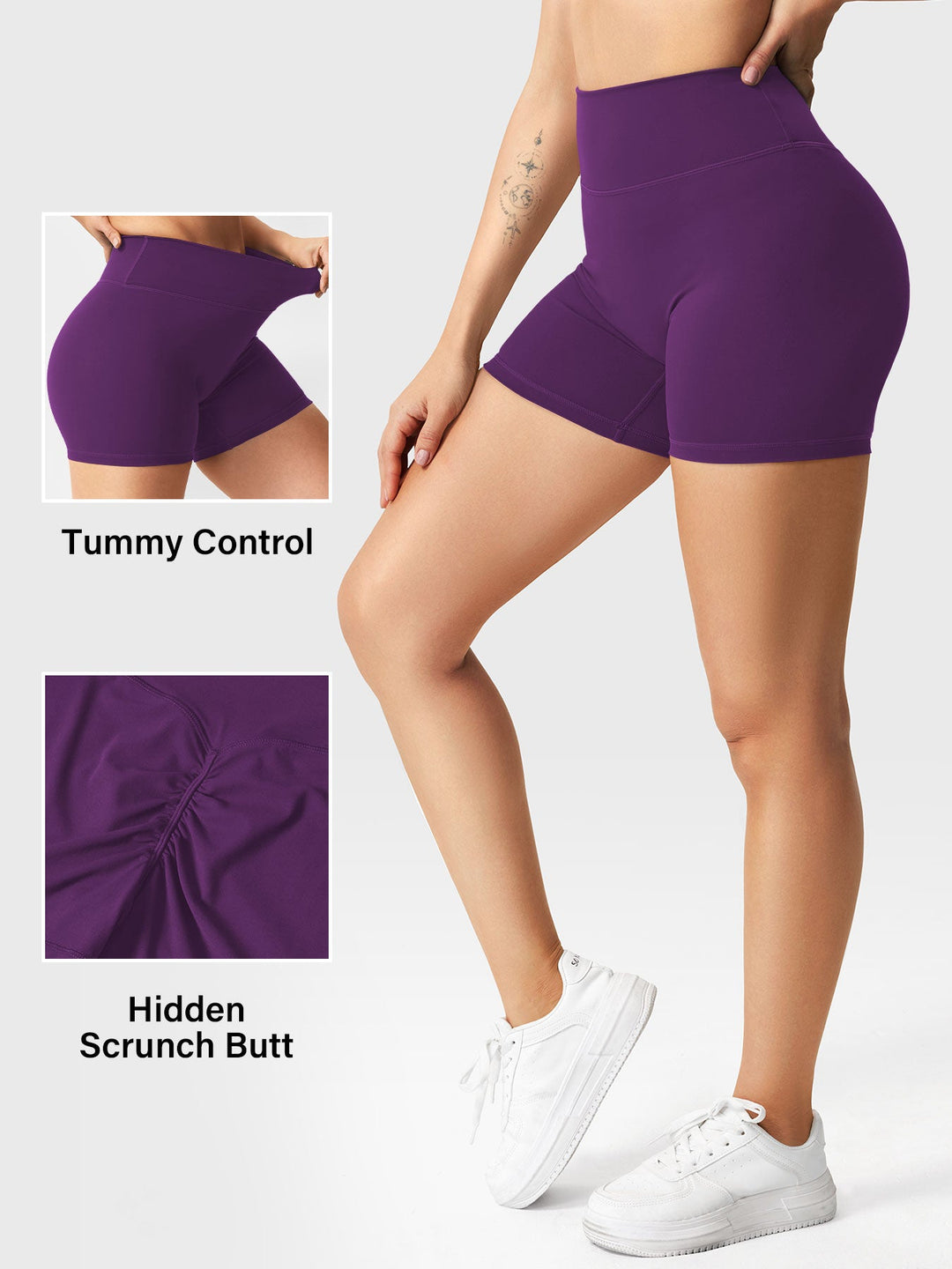 SF Craze 4.5" Scrunch Shorts