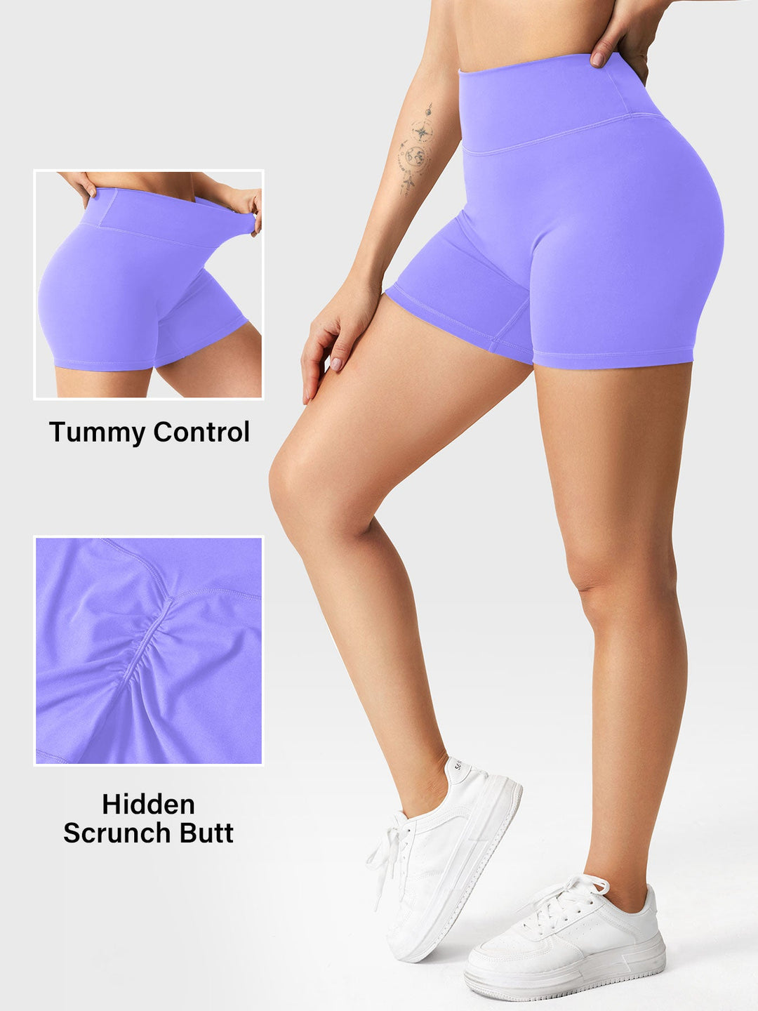 SF Craze 4.5" Scrunch Shorts